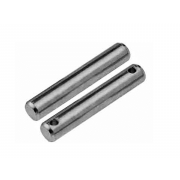 Metric Head Less Clevis Pin with Pin Hole Steel DIN1443B