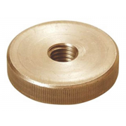 Metric Coarse Round Knurled Thumb Nut Thin Type Brass DIN467