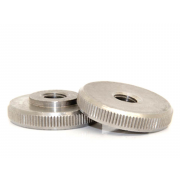 Metric Coarse Round Knurled Thumb Nut Thin Type Stainless-Steel-A1 DIN467