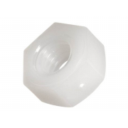 Metric Coarse Hexagon Full Nut Nylon-66 DIN555