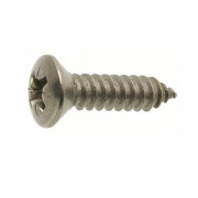 Metric Phillips Raised Countersunk Head Self Tapping Screw AB Case Hardened Steel DIN7983CH