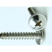 Metric Phillips Flange Pan Head Self Tapping Screw B Stainless-Steel-A2 DIN968FH