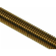 Left Hand Metric Coarse Allthread Threaded Rod Brass DIN975