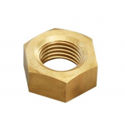 Metric Coarse Hexagon Full Nut Brass DIN934