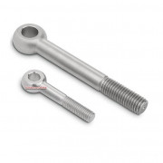 Metric Coarse Eye Bolt Forged No Shoulder Stainless Steel Grade-A4 DIN444A