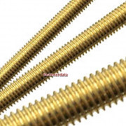 Metric Coarse Allthread Threaded Rod Brass DIN975