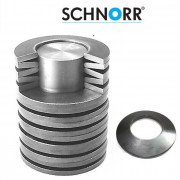 Schnorr Metric Conical Disc Springs Spring-Steel DIN2093 35.5 to 90mm