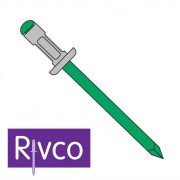 Rivco Multigrip Rivet Domed Head Aluminium Body Stainless Steel Mandrel ADMSS 